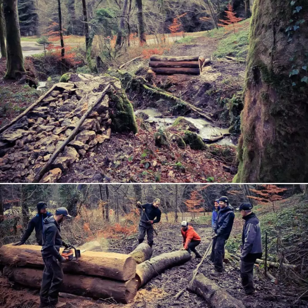 shape du waaaza jump mont poupet bike park